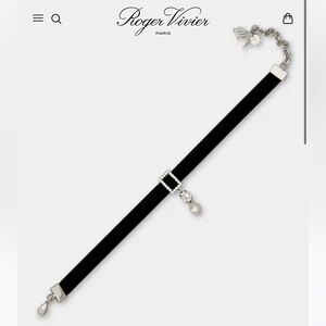 Roger Vivier Velvet choker necklace